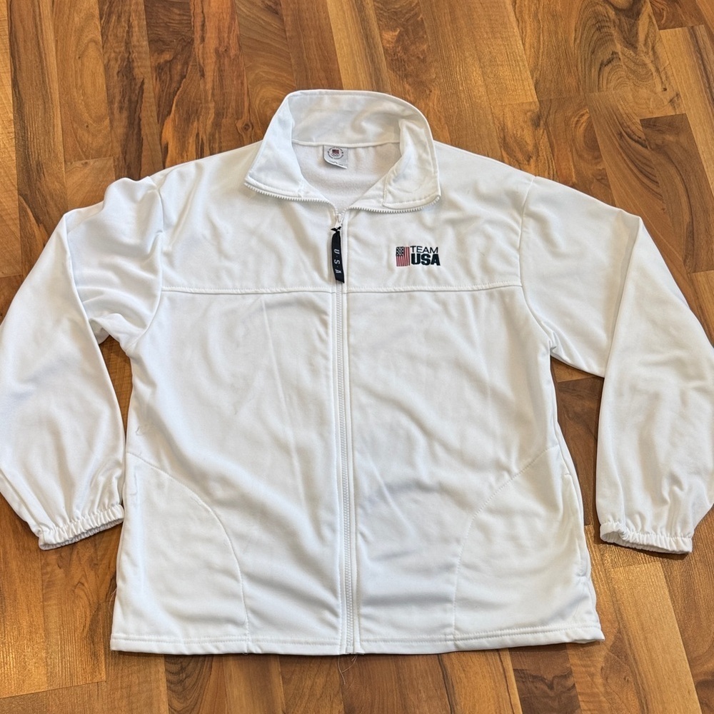 USA Olympic White Jacket